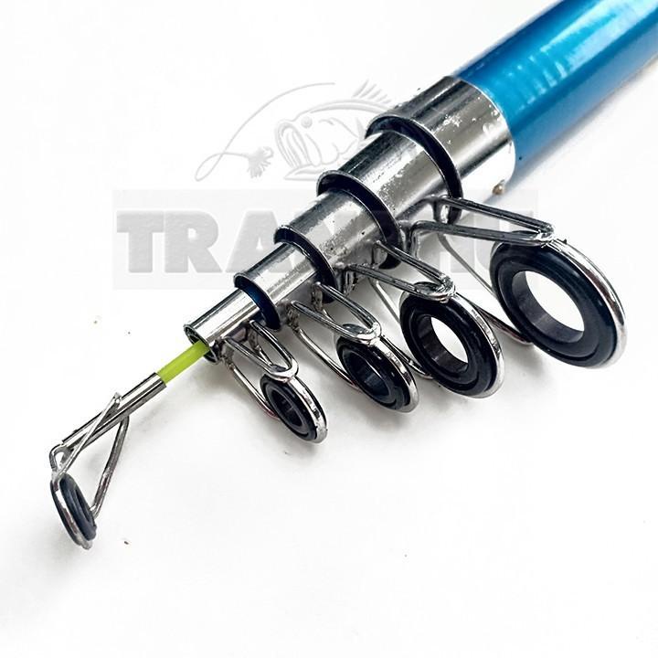 Bộ cần câu rút cacbon SHIMANO 2M7 Máy YF200 + Tặng kèm 6 phụ kiên - Dành cho người mới tập câu