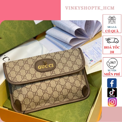 TÚI NAM ĐEO CHÉO NGANG GG2207 TIGER DA THẬT FULLBOX SẴN HỎA TỐC