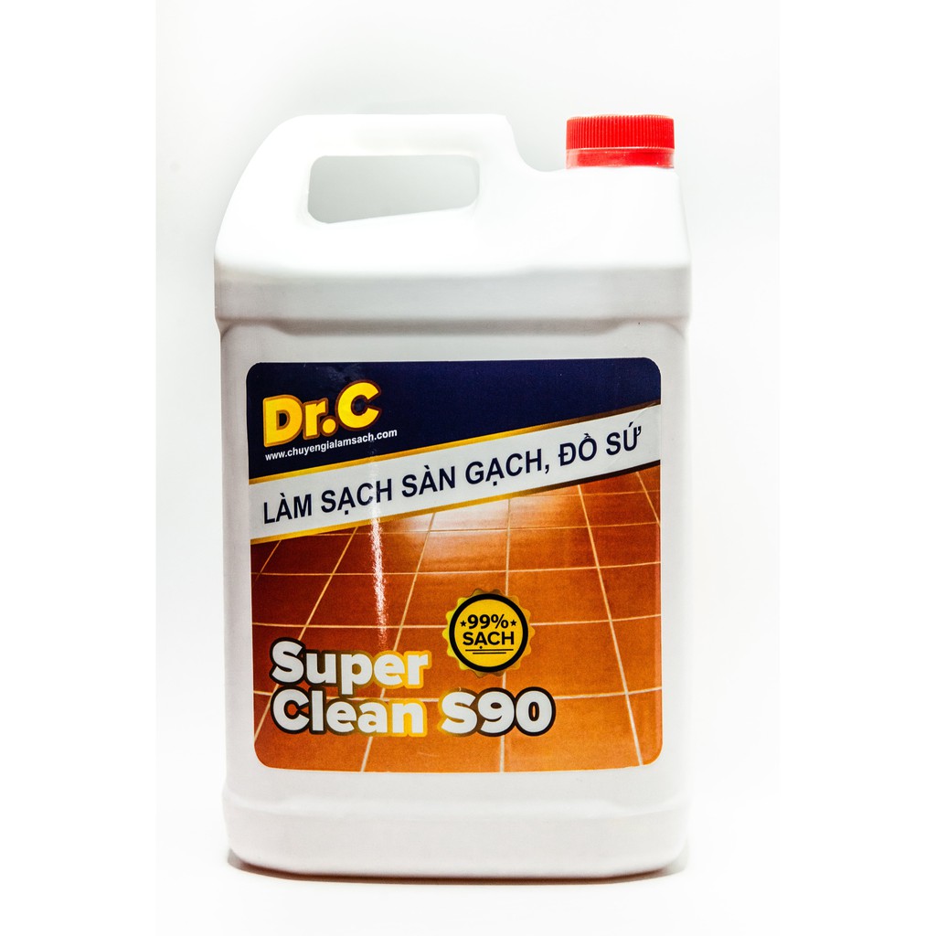 Dr.C Super Clean S90 - Tẩy xi măng, vệ sinh sàn gạch, tẩy rêu mốc. #227