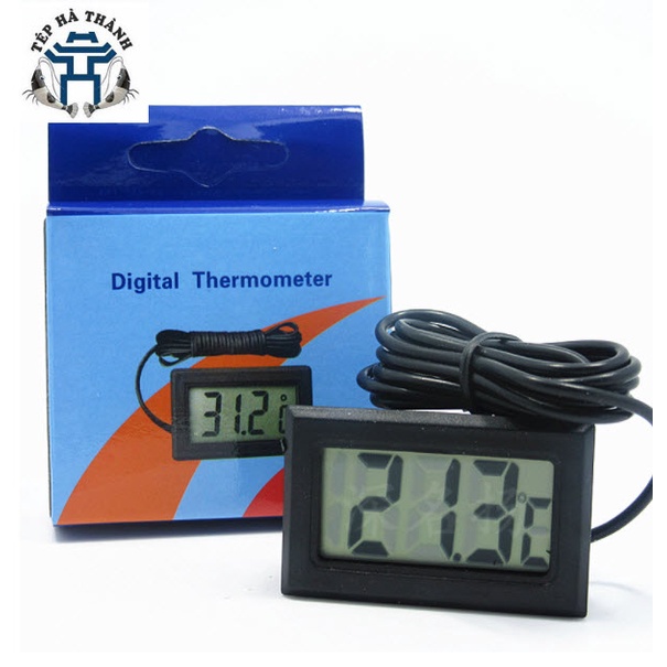Nhiệt Kế Điện Tử Giá Rẻ Có Đầu Dò Cho Bể Cá Cảnh, Bể Thủy Sinh