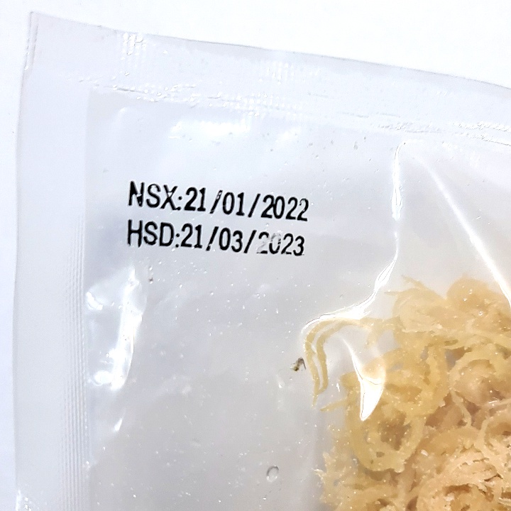 Rong sụn gai 500g - Sản phẩm được bán như hình (Hấp thu các kim loại nặng)