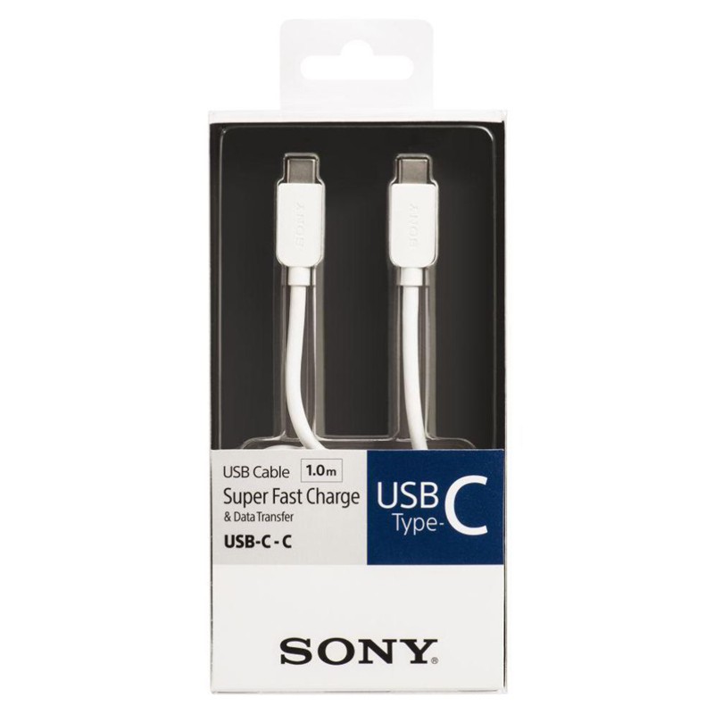 Cáp USB (C-C) 1.0m SONY CP-CC100/WC WW