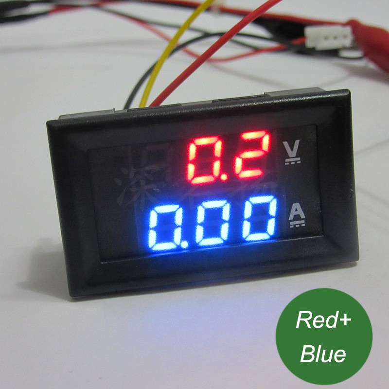 Đồng hồ đo điện DC 0-100V 10A/ 50A/ 100A màn hình LED kỹ thuật số