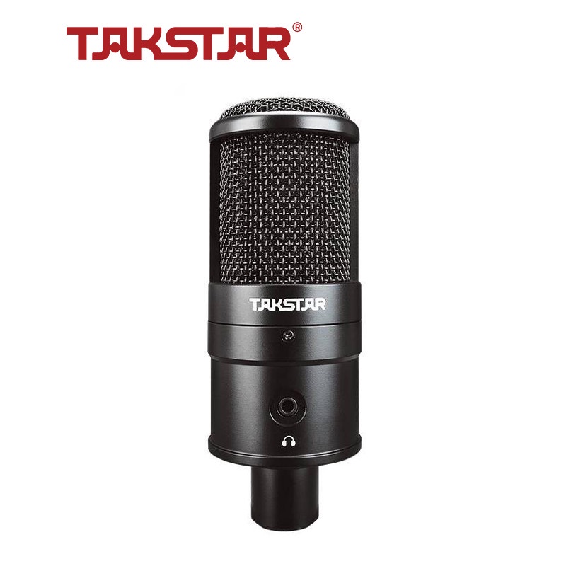 Mic thu âm dùng cho máy tính, thu lồng tiếng bài giảng Takstar PC-K220USB [BẢO HÀNH 1 NĂM]