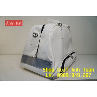 ( Có ảnh thật) Túi quần áo Titleist da PU cao cấp