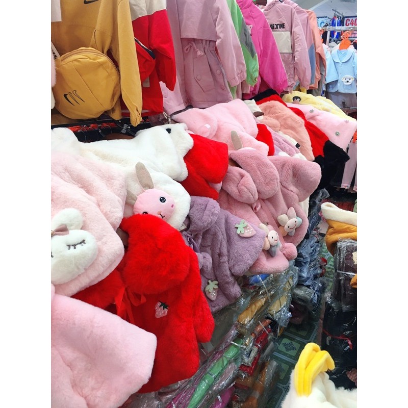 Áo choàng lông  cao câp 8-18kg