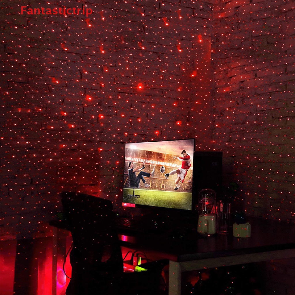 Đèn LED Chiếu Hình Bầu Trời Sao Lãng Mạn 5V Sạc USB Mới