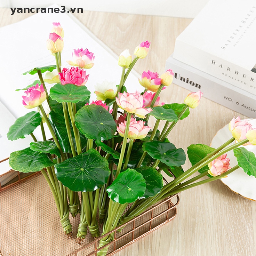 Hoa Sen Giả Trang Trí Nhà Cửa