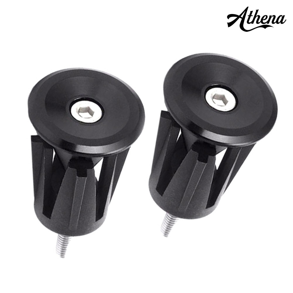 Phụ Kiện Chuyên Dụng Dành Cho Xe Đạp❀Bộ 2 Nút Gắn Tay Cầm Xe Đạp Bằng Hợp Kim Nhôm