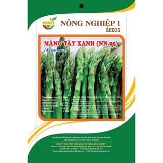 HẠT GIỐNG MĂNG TÂY XANH LOẠI 1G (NN.99)