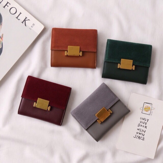 [XẢ KHO] Ví ngắn Hàn Quốc hottrend