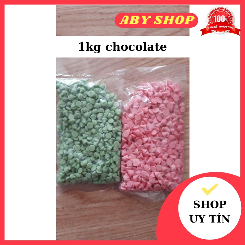 1kg chocolate ⚡ GIÁ TỐT NHẤT ⚡ Socola chip dâu chip bạc hà trang trí cho chiếc bánh của bạn thêm hấp dẫn