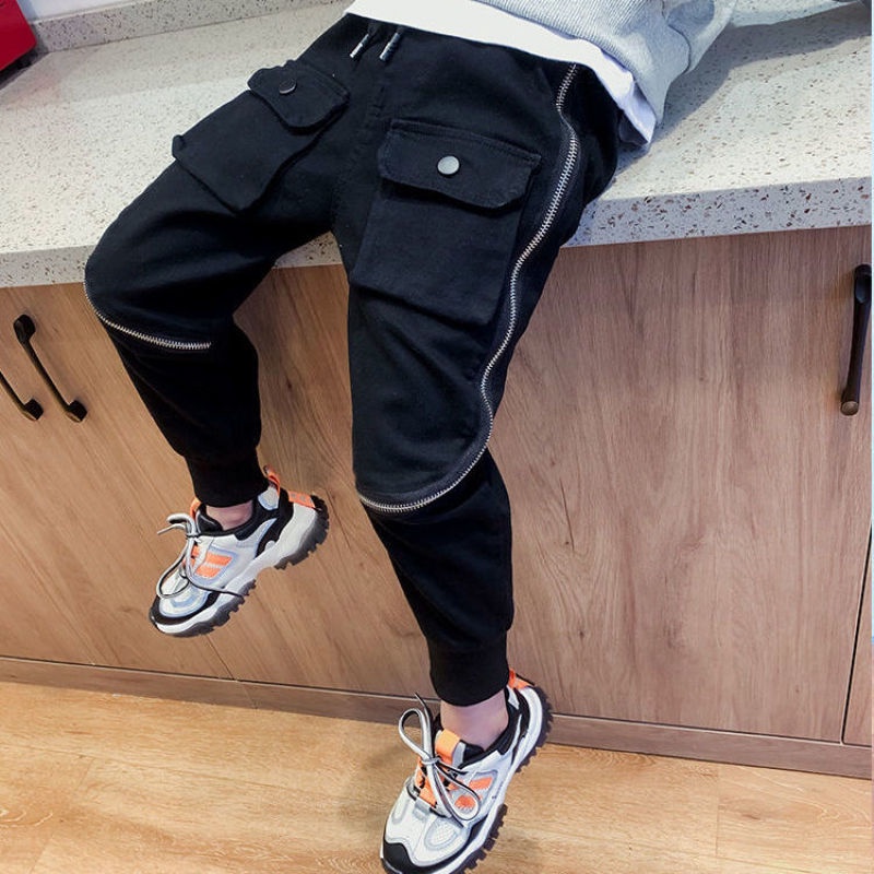 Quần dài có túi thời trang đáng yêu dành cho bé trai