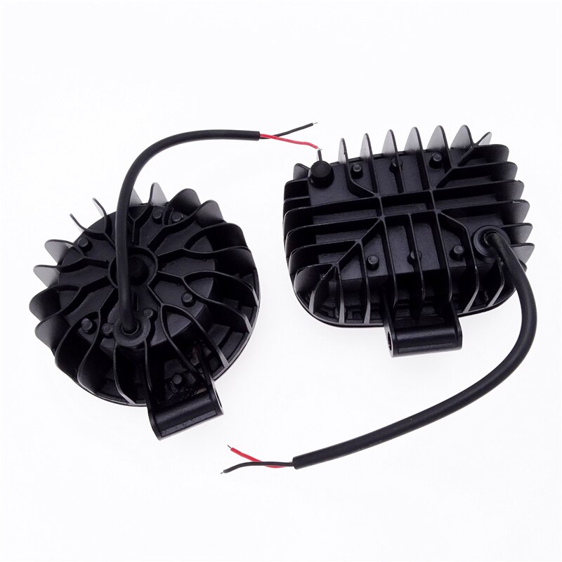 Đèn Pha led 6d Hình Tròn / Vuông Thông Dụng Cho suv niva atv / Xe Tải Địa Hình