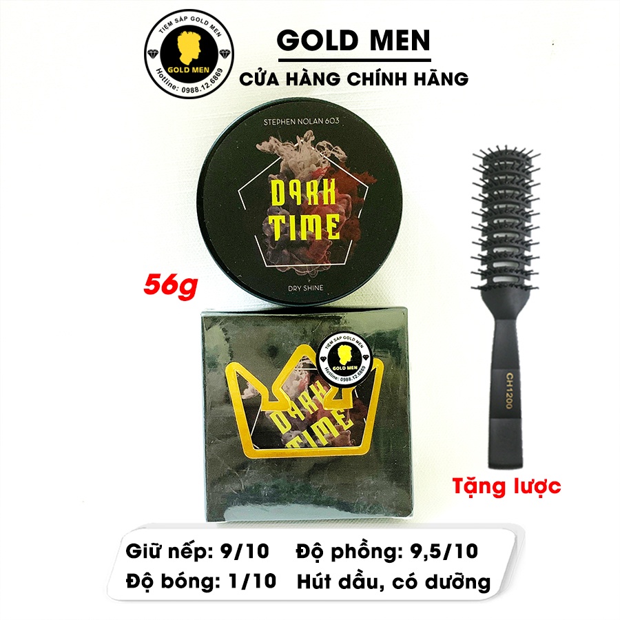 Sáp Vuốt Tóc Dark Time 56g - 100g + Tặng lược