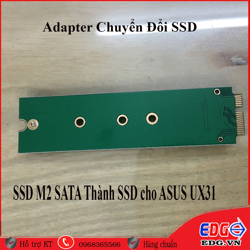 Adapter chuyển đổi ổ cứng M2 SATA sang SSD ASUS UX31