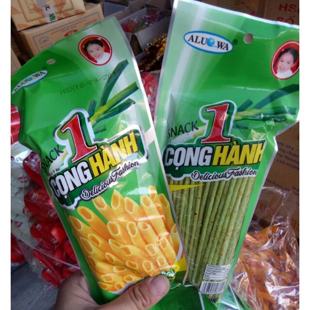 combo Bịch 30 gói snack cọng hành