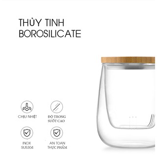 Ly lọc trà thủy tinh S024A 500ml