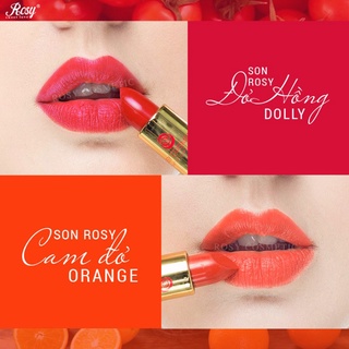 [100% Chính Hãng] son lì rosy siêu lì siêu thơm không chì