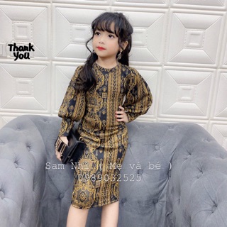 Váy thổ cẩm cho bé gái