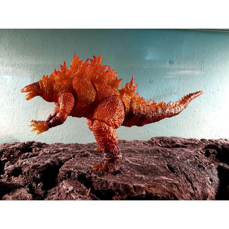 Mô hình quái vật godzilla SHM 2019. godzilla burning 2019.