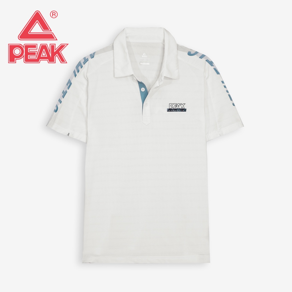 Áo Thun Polo Nam Thể Thao Có Cổ Chính Hãng Cao Cấp PEAK F6222261