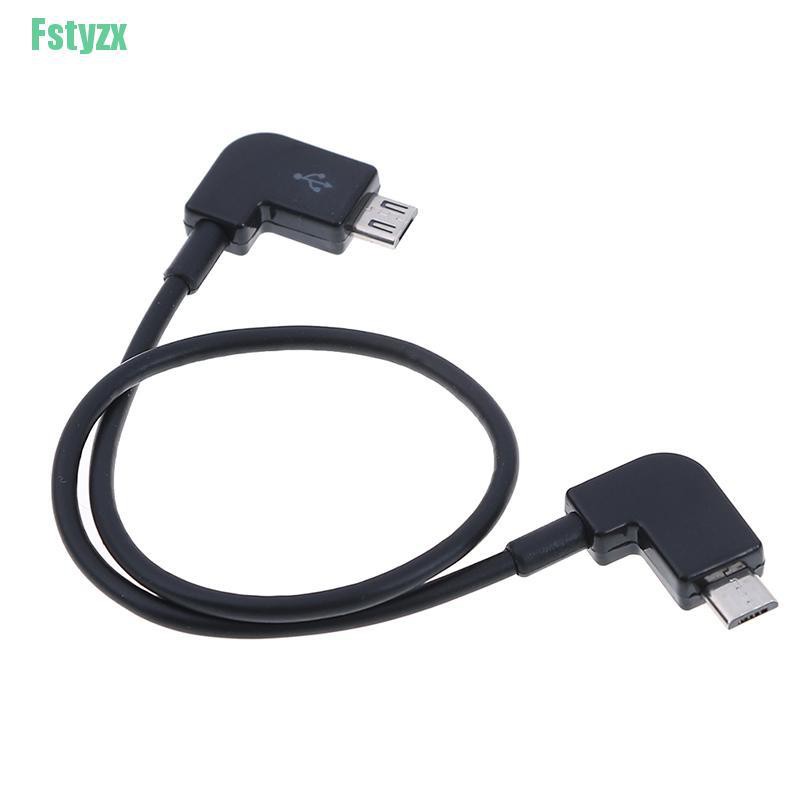 fstyzx OTG Micro type-c usb cable for DJI Spark/Mavic Pro RC