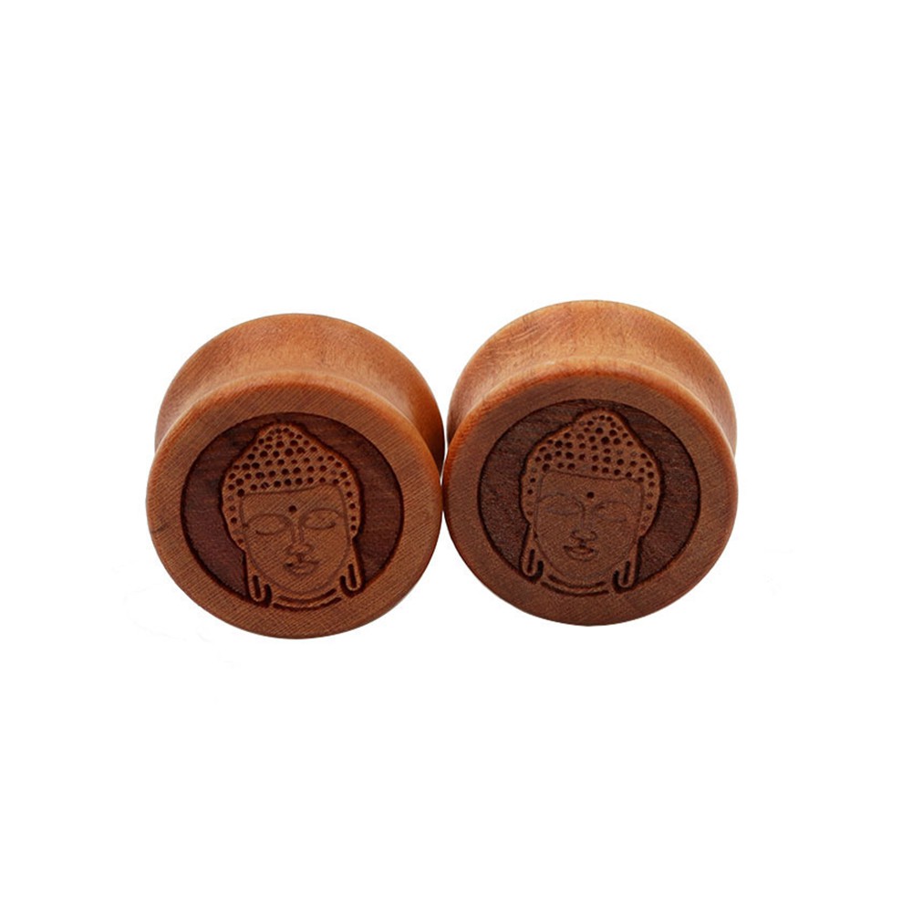 Khuyên nong tai gỗ cao cấp thời trang cỡ 10-20mm