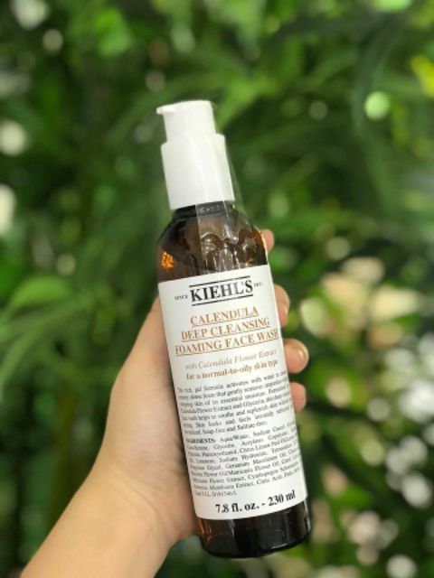 Sữa Rửa Mặt Kiehls Calendula Deep Cleansing Foaming Face Wash