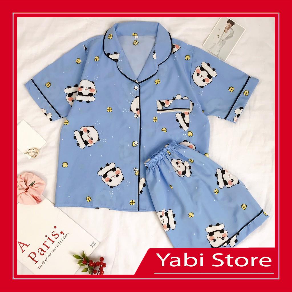 Đồ bộ nữ pijama cộc tay mềm mát đồ mặc nhà dễ thương [BC17