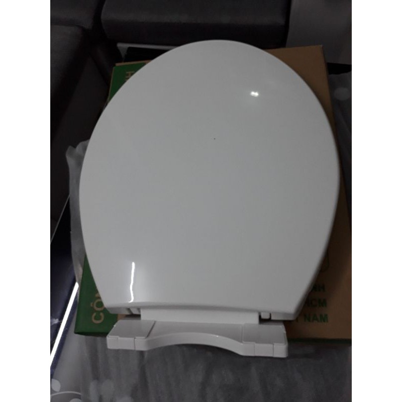 Nắp bồn cầu rơi êm Nặng 1.4KG Phù Hợp Với Hầu Hết Bồn Cầu