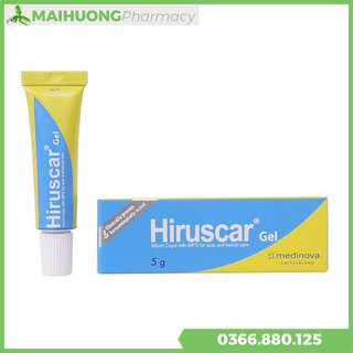 Hiruscar giúp hỗ trợ làm mờ sẹo thâm và sẹo do mụn