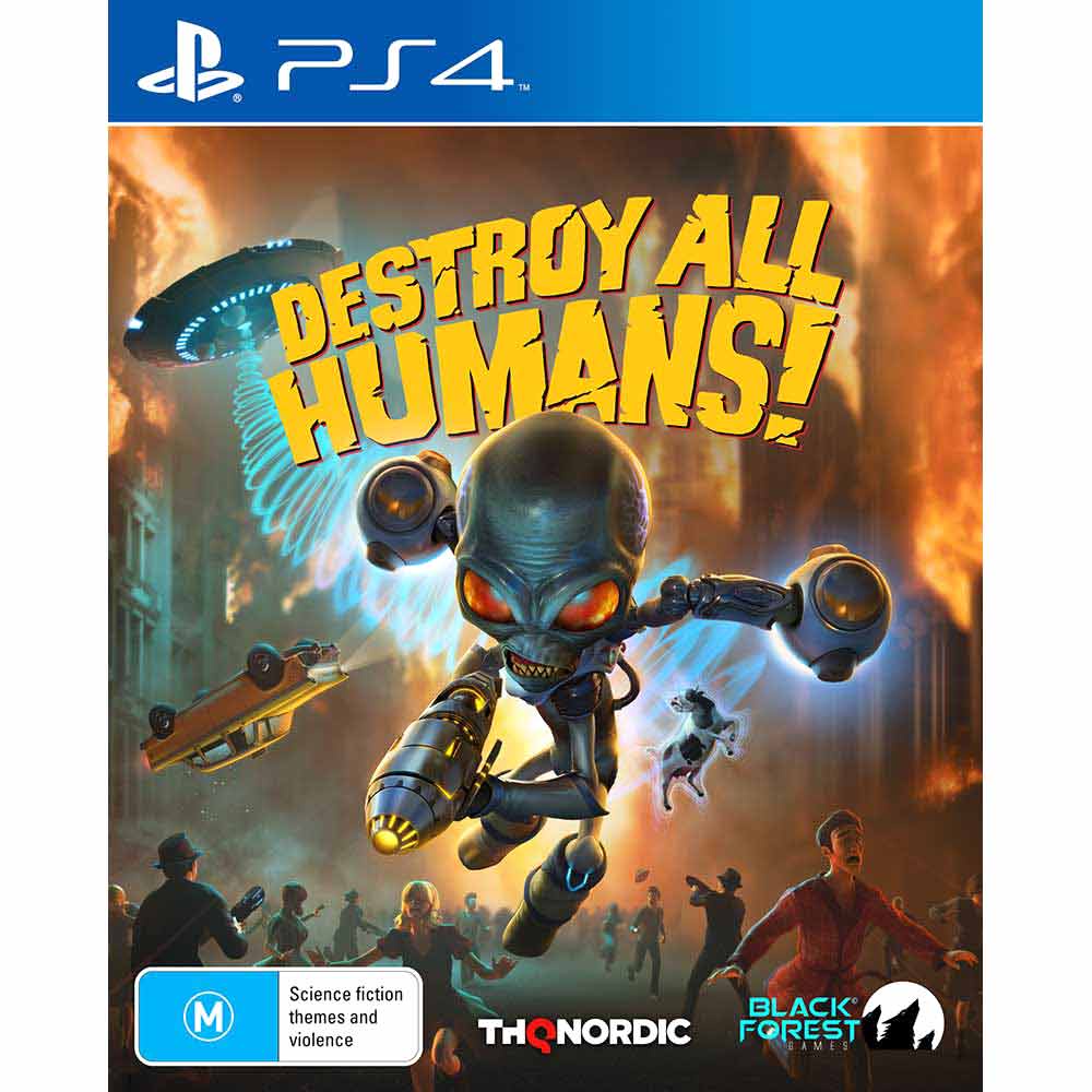Đĩa Game PS4: Destroy All Humans