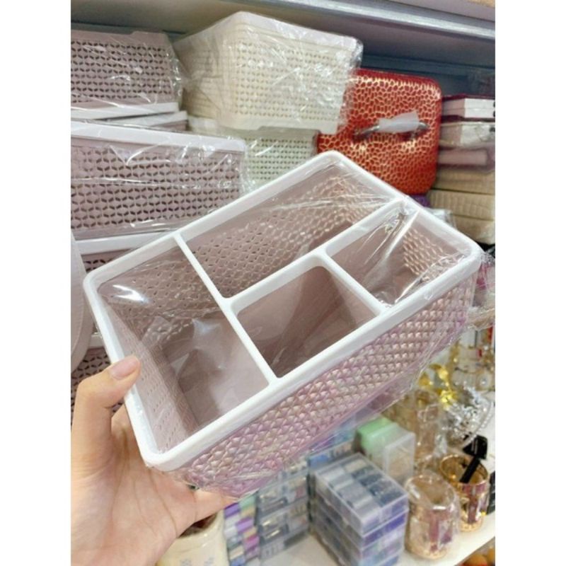 Giỏ nhựa đa năng, rổ đựng đồ nail, rổ nhựa đựng đồ làm móng