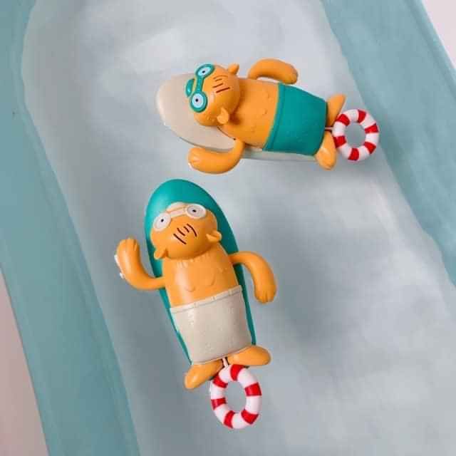 Đồ chơi nhà tắm rùa, gấu bơi lội