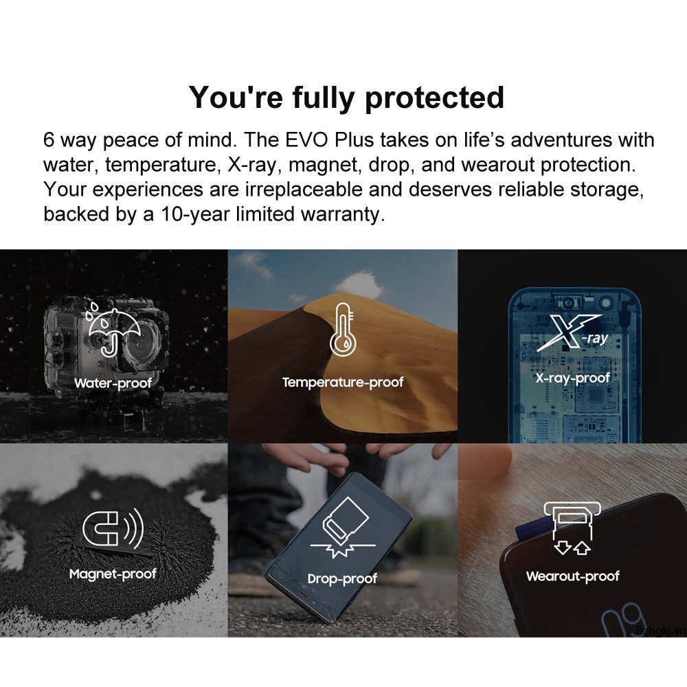 SAMSUNG Thẻ Nhớ Micro SD 512GB 256GB 128GB 64GB U3 SDXC Class 10 Microsd UHS-I TF