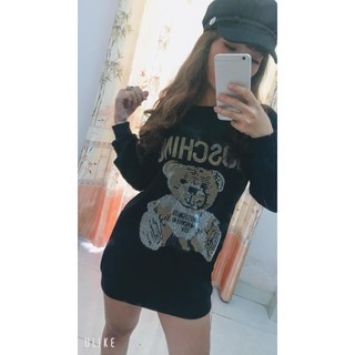 Áo gấu nữ MOSCHINNO cá tính