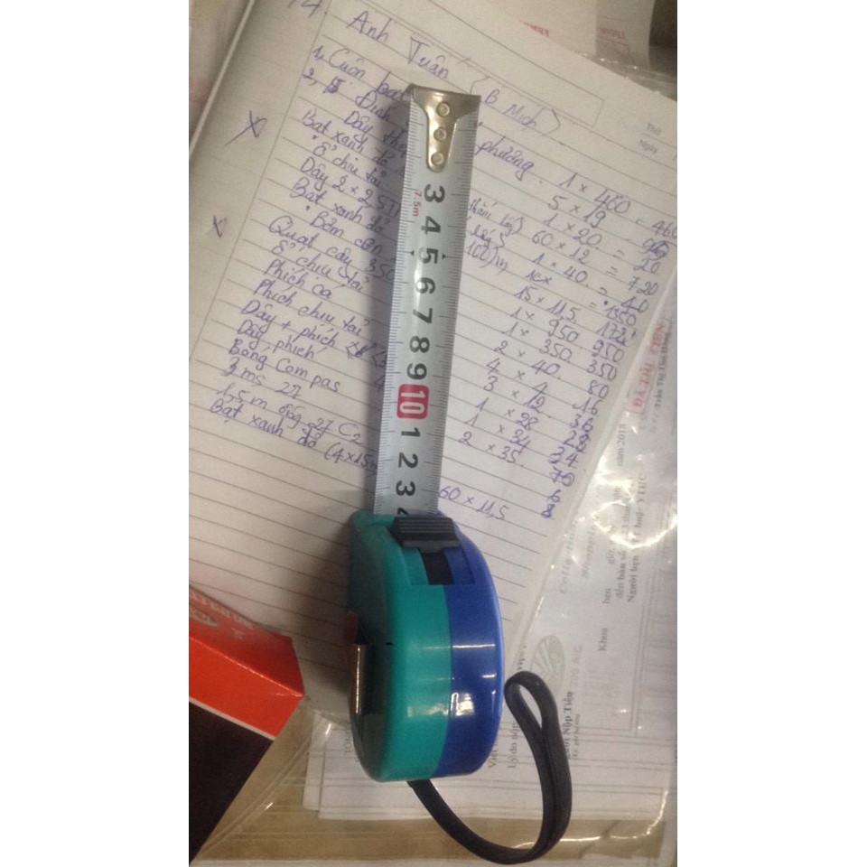 Thước rút sắt bản to 5m 7.5m 10m