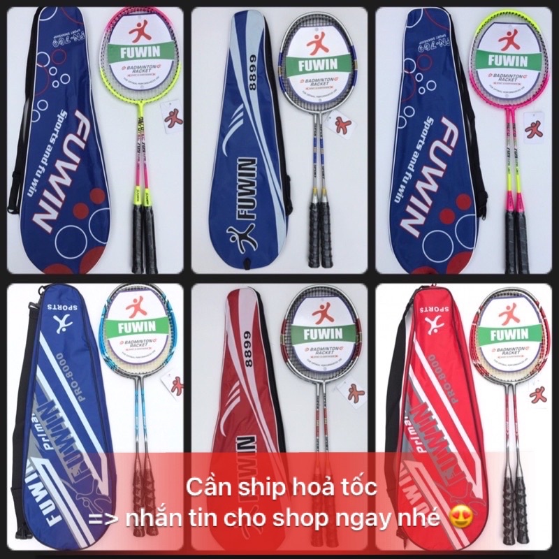Cặp vợt cầu lông FUWIN - FUWIN 709, 9588, 6802, 8899, 8000
