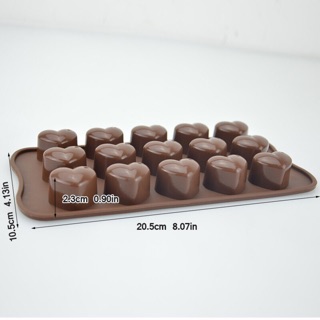 Khuôn silicon trái tim giọt nước