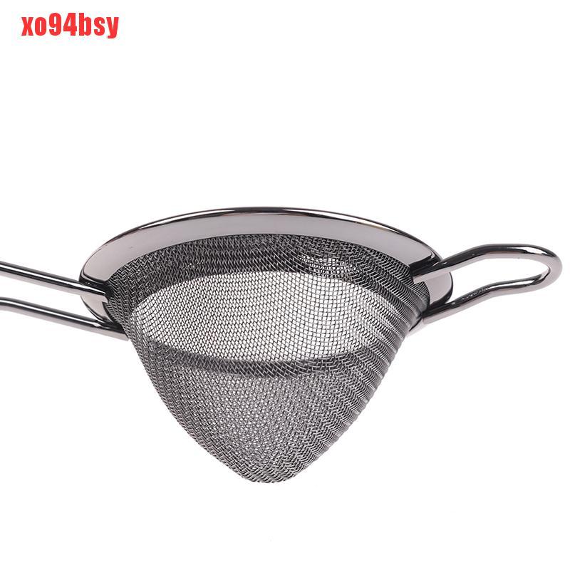 [xo94bsy]304 Stainless Steel Fine Mesh Strainer Cocktail Strainer For Bar Tool