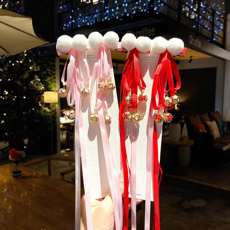 Kẹp Tóc Tua Rua Dài Thời Trang Hàn Quốc