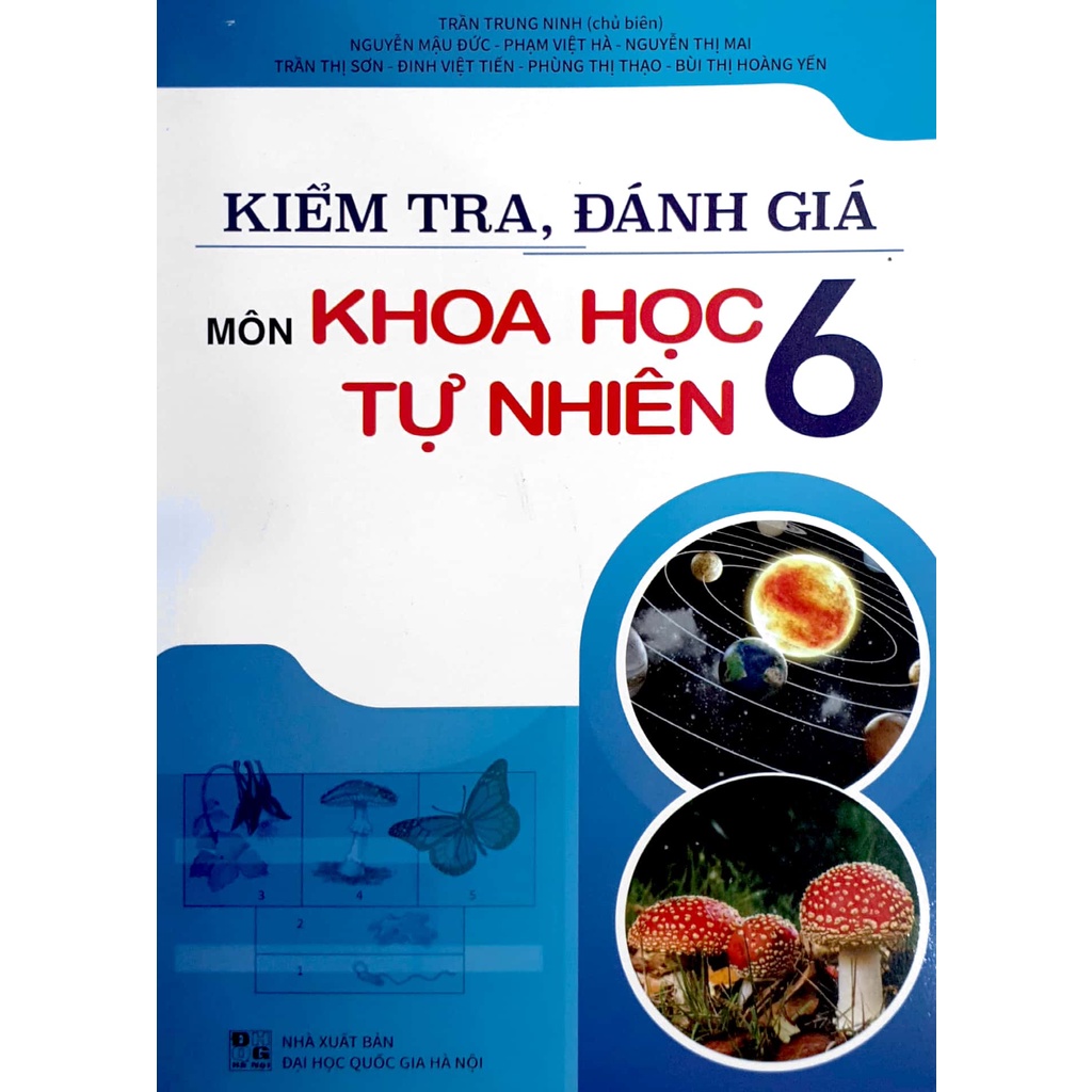 Sách - Kiểm tra, đánh giá Khoa Học Tự Nhiên 6