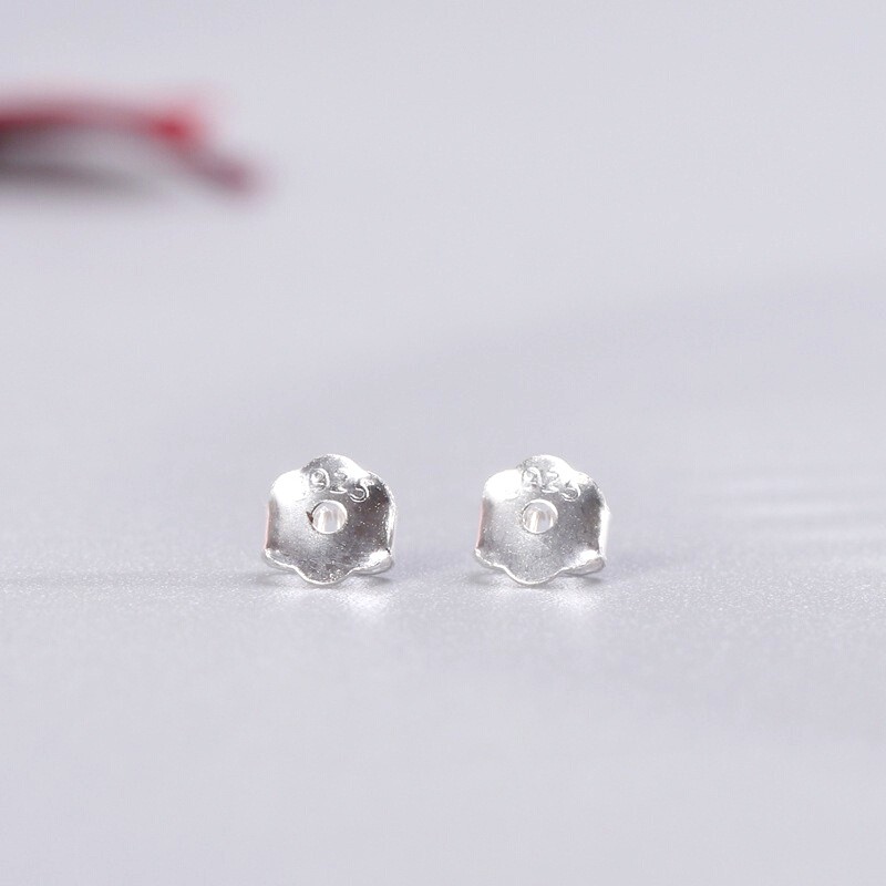 1 Cặp Chốt Khuyên Tai Bạc S925 | 1 Đôi Chuôi Bông Tai Bạc 925