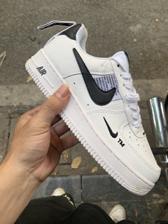 < FLASH SALE > VIDEO + ẢNH THẬT > GIÀY SNEAKER AF1 ĐEN TRẮNG