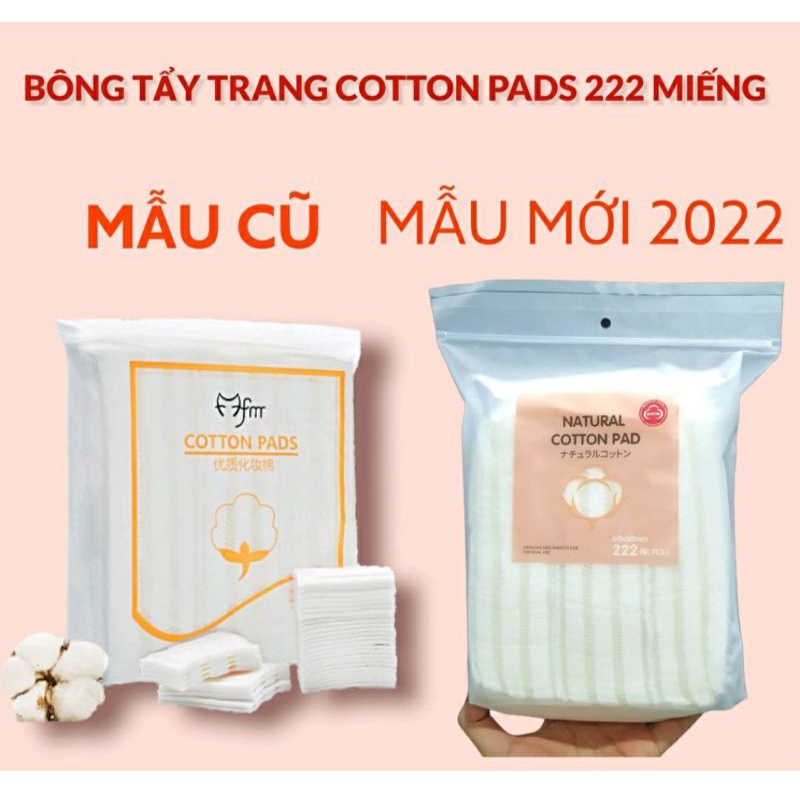 Bông Tẩy Trang 222 Miếng Cotton Pads