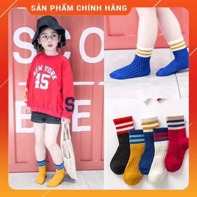 [HÀNG SIÊU TỐT] COMBO 10 ĐÔI TẤT LEN TĂM CỔ CAO CHO BÉ YÊU