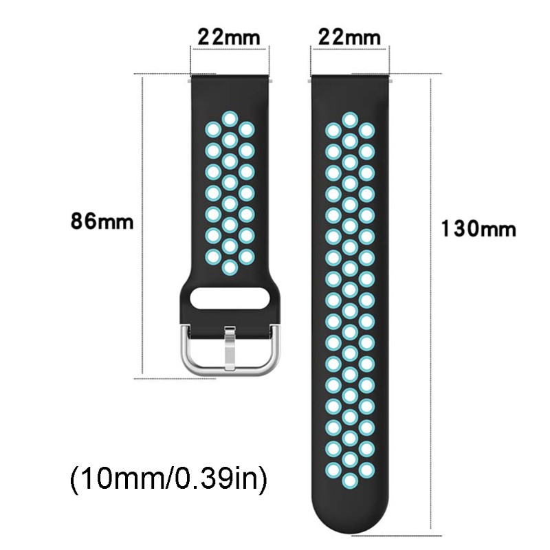 Dây đeo cho đồng hồ thông minh Samsung Galaxy Watch3 / Huawei / Huami Amazfit / Garmin