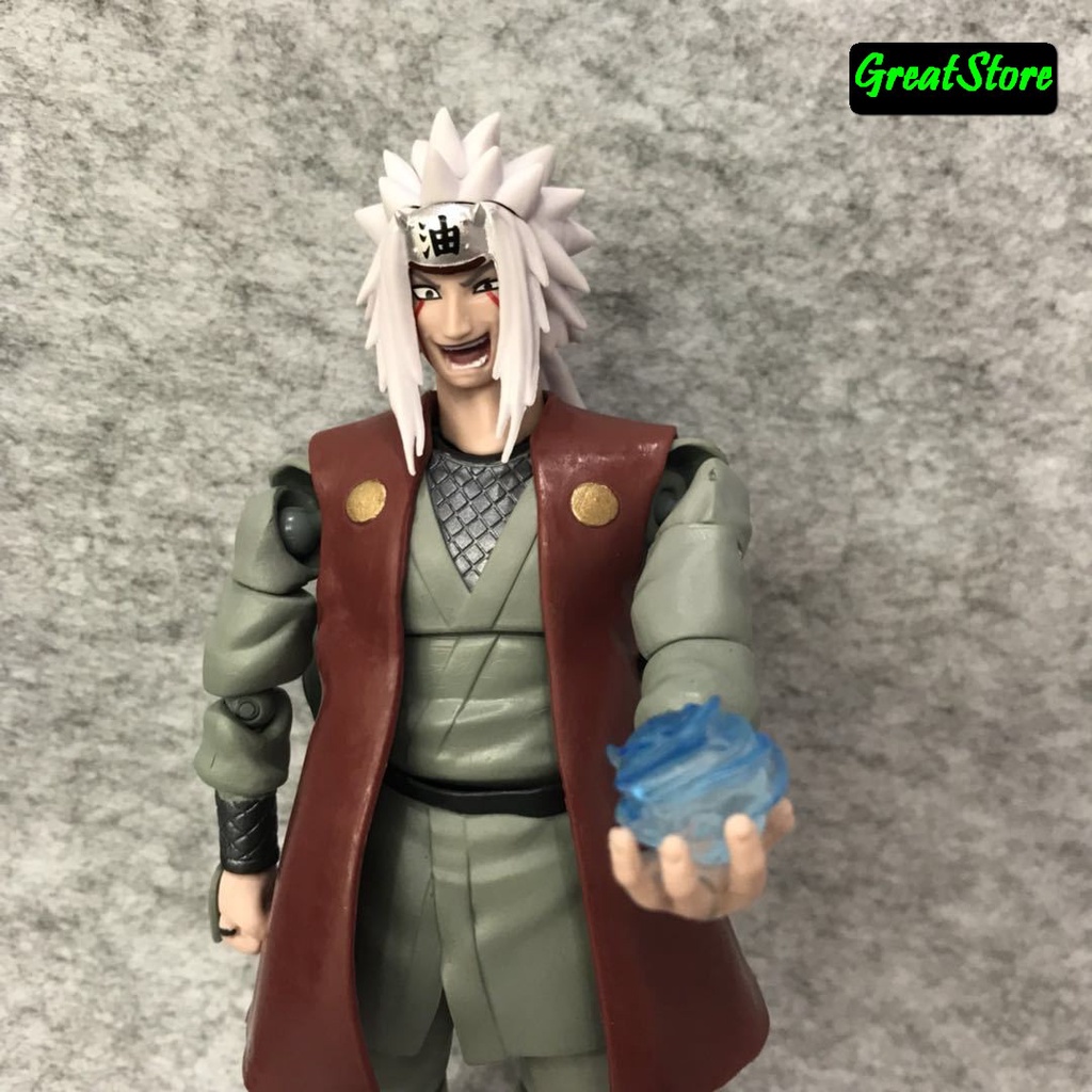 ( HÀNG SẴN ) MÔ HÌNH JIRAIYA Trong NARUTO UZUMAKI FIGMA FIGURE SHF CỬ ĐỘNG ĐƯỢC