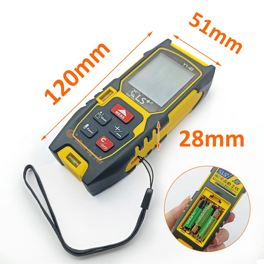 Máy đo khoảng cách bằng laser LS+
